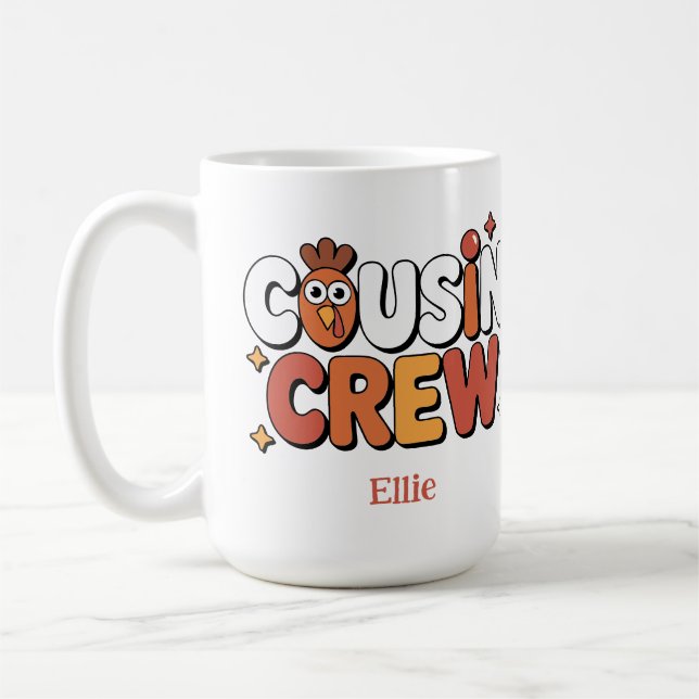 Tackgivandekusintypografi Kaffemugg (Vänster)