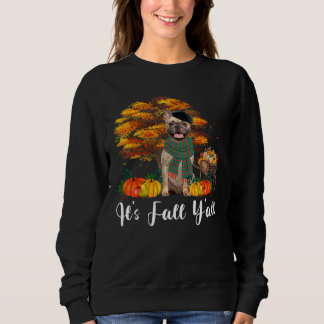 Tackgivelse Halloween Det är höst Y'all Bulldog Hu T Shirt