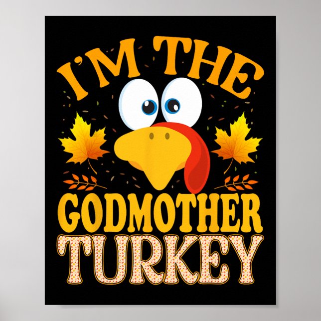 Tackgivelse jag är gudmor Turkiet Matchning Poster (Framsidan)