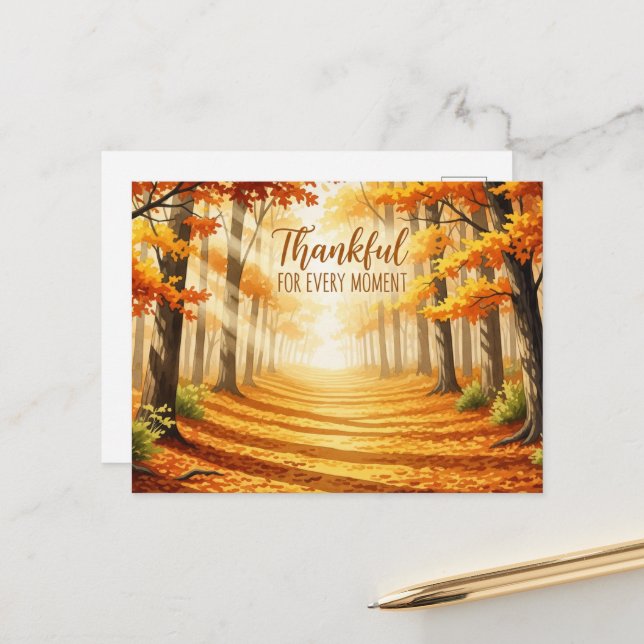 Tackgivelsedagen Vykort (Fram/Back In Situ)