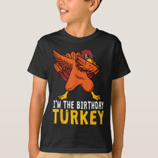 Tackgivelsedags Födelsedag Rolig Födelsedag Född P T Shirt