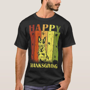 Tackgivelsedags Retro Australian Cattle Dog Tackgi T Shirt