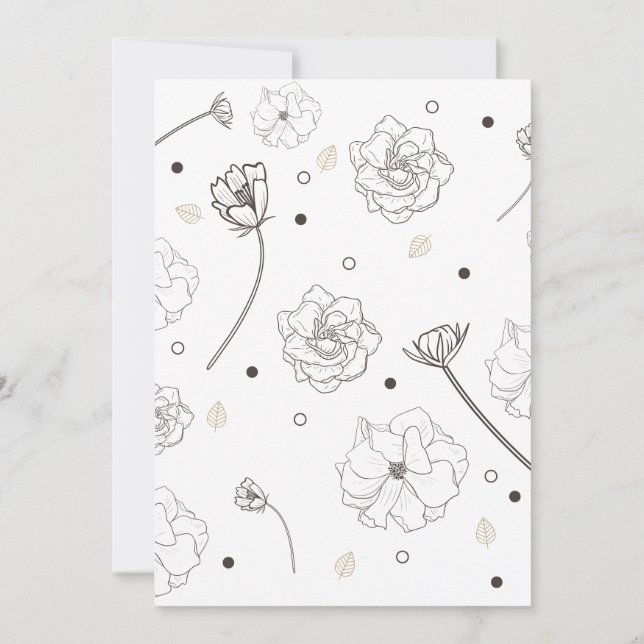 Tackgivelsehälsningar Kort (Baksida)