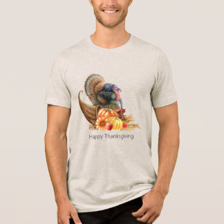 Tackgivelseskörden Överflöd Kalkon Herr T-Shirt