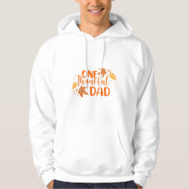 Tackgiving-inspirerad typografi hoodie