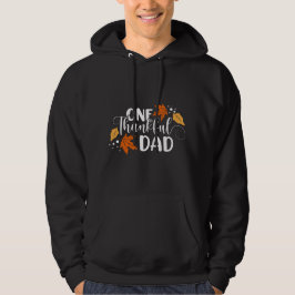 Tackgiving-inspirerad typografi hoodie