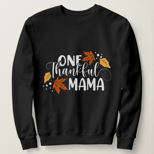 Tackgiving-inspirerad typografi  t shirt (Design framsida)