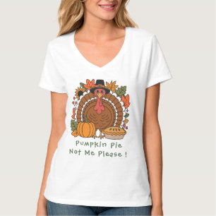 Tackgiving, Rolig Kalkon Chef, Glutt, Modern  T Shirt