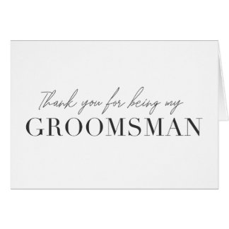 TACKGROOMSMANKORT HÄLSNINGSKORT
