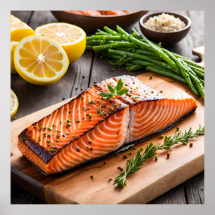 Täckig laxstuva poster