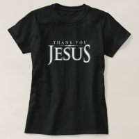 TackJesus kristen religiös T-tröja