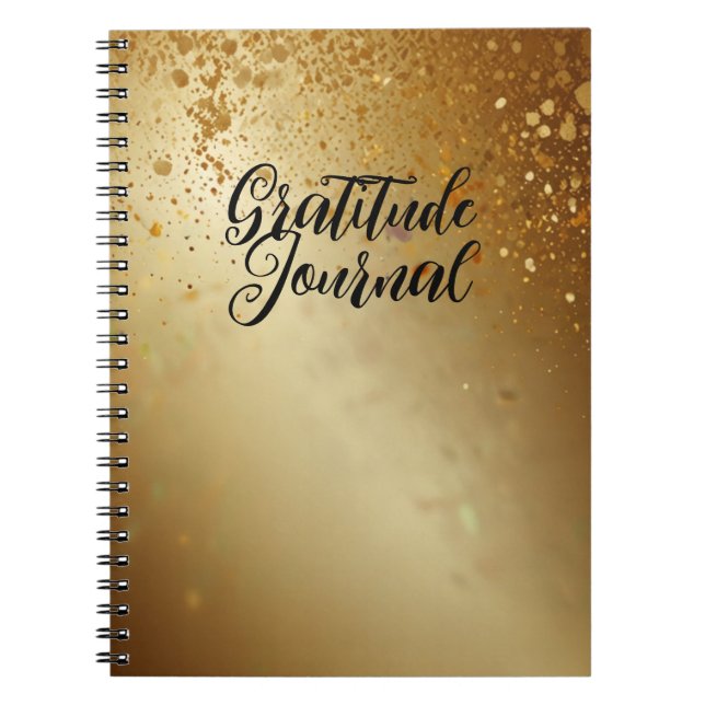 Tackjournal med elegant design anteckningsbok (Framsidan)