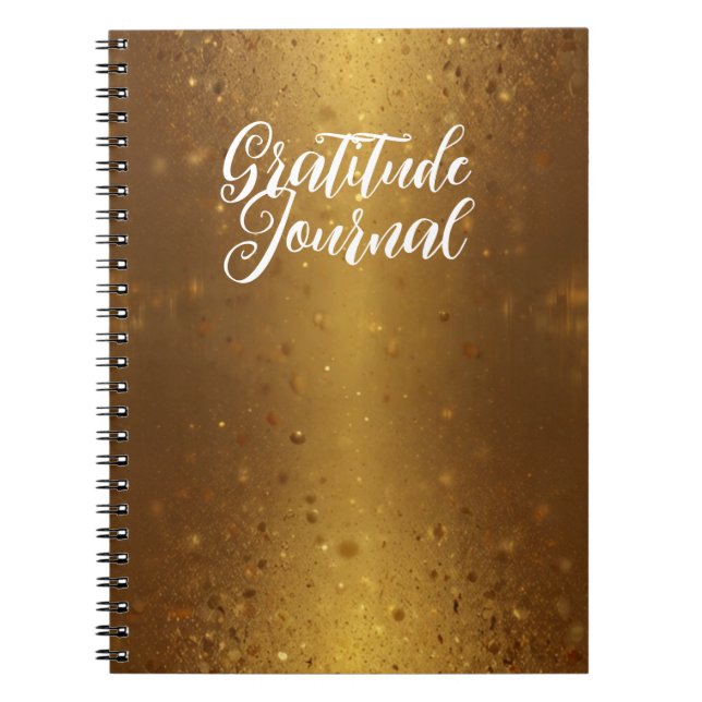 Tackjournal med elegant design anteckningsbok (Framsidan)