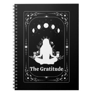 Tackjournal Tarot Yoga Kaffe Astrologi Present Anteckningsbok