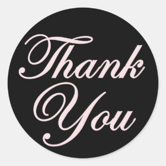 Tackklistermärkear Runt Klistermärke