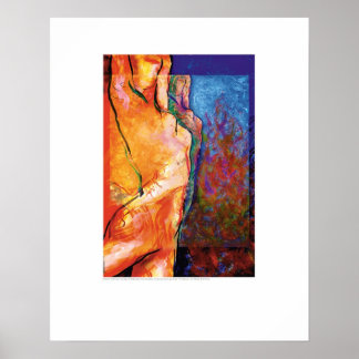 Täckkonst - branddoft - Montreuil Poster