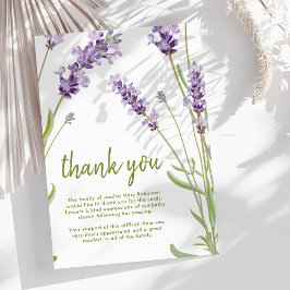 Tackkort | Behreavement Lavender Tack Kort