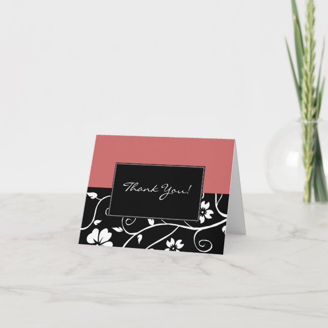 Tackkort! - Bröllop Tack Kort (Framsida)