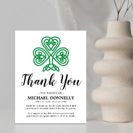Tackkort | Celtic Shamrock Tack Kort