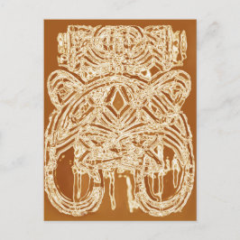 Tackkort Ethnic Abstrakt Fine Art Postcards Vykort