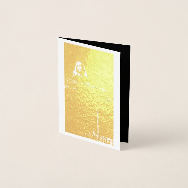 Tackkort Folierat Kort (Framsida)