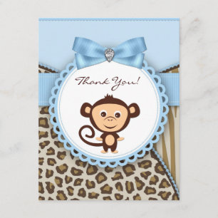 Tackkort för ap-babyshower tack kort