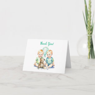 Tackkort för babyskor eller Nyfödd bebis Gift Kort