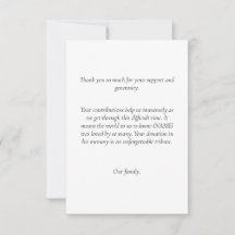 Tackkort för blodgivning