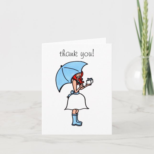 Tackkort för Bröllopsfest (tomt) (Framsida)