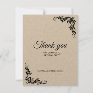 Tackkort för födelsedag julkort