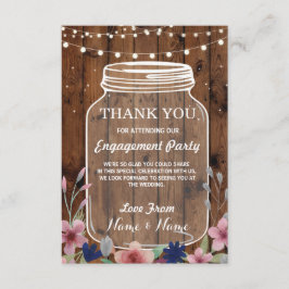 Tackkort Förlovning Bröllop Blomsterkruka Inbjudningar