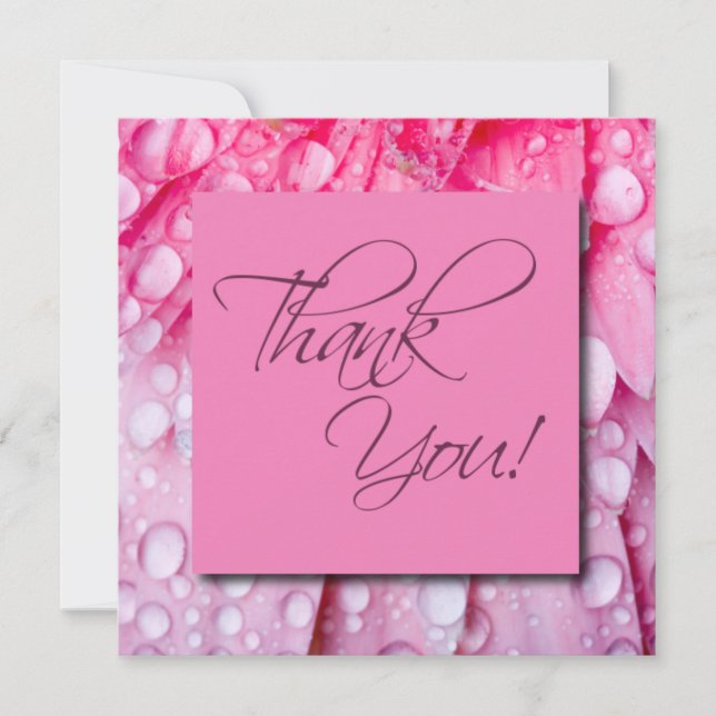 Tackkort.  Gratitude. Tack Kort (Framsida)