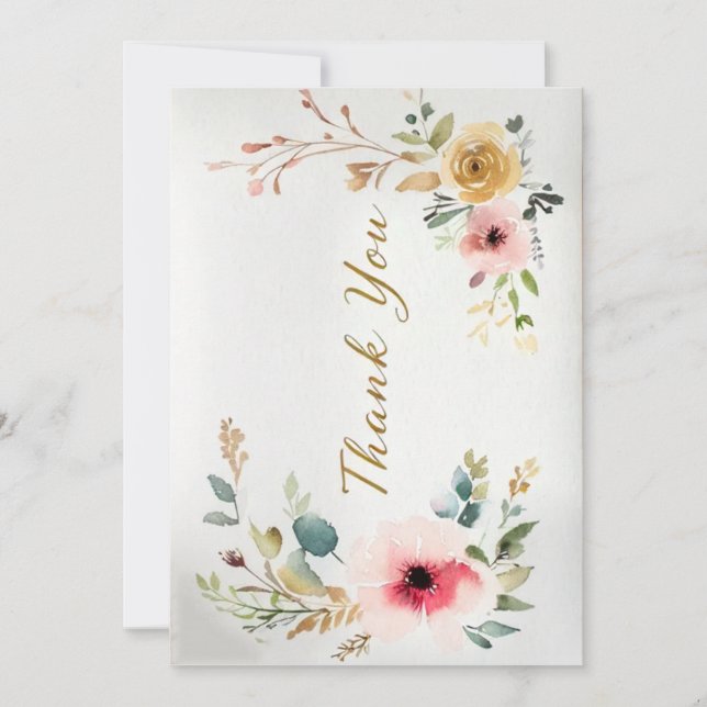 Tackkort Inbjudningar (Framsida)