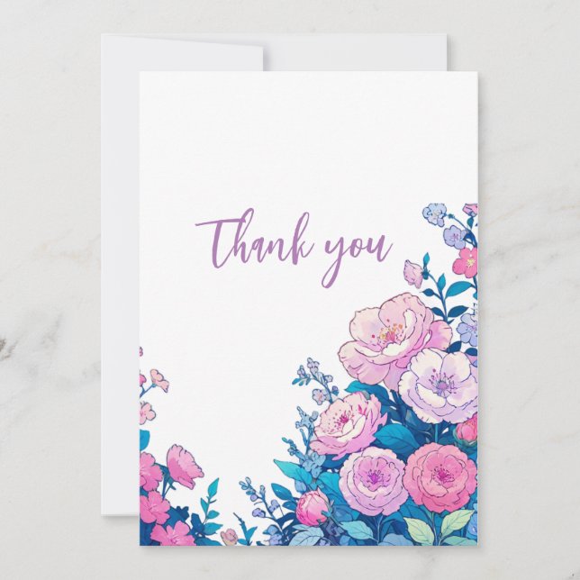 Tackkort Inbjudningar (Framsida)