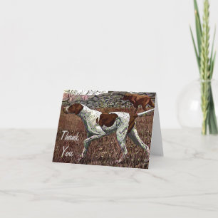 Tackkort-kort för målade vintagar tack kort