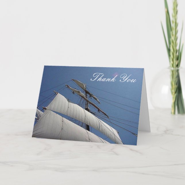 Tackkort-kort för tunna Frakter Tack Kort (Framsida)