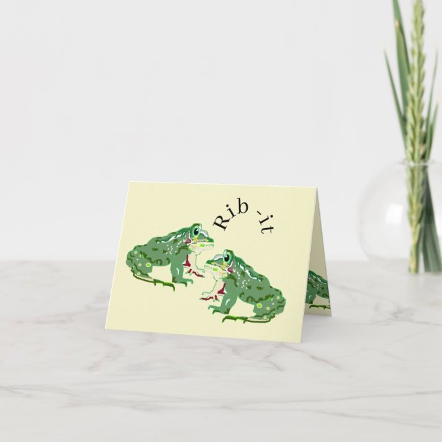 Tackkort-kort: Rib-it Tack Kort (Framsida)