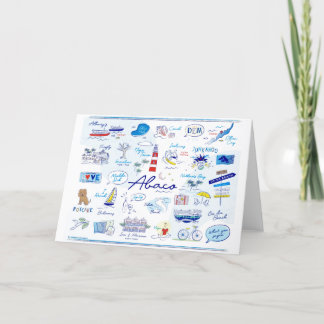 Tackkort-kort "The ABC's of Hopetown" Tack Kort