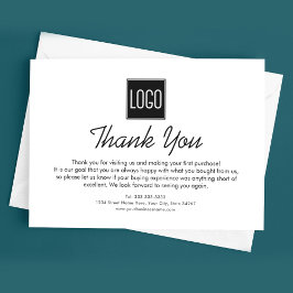 Tackkort | Logotyp av Anpassningsbar Brevpapper