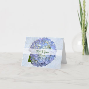 Tackkort med Blå Måne, Vikt Hortensia Notkort