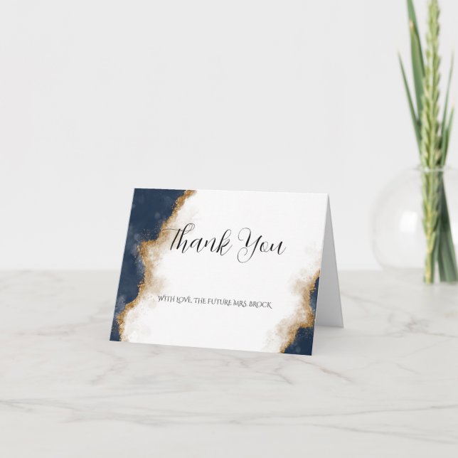 Tackkort med havstema (Framsida)