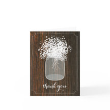 Tackkort med masonburk och andas tacksamhet i gamm