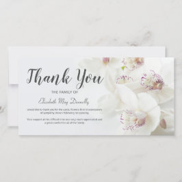 Tackkort | Orchid Bereavement Kort