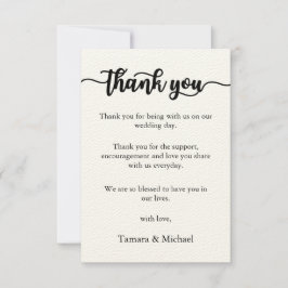 Tackkort, Script Tackkort Tack Kort