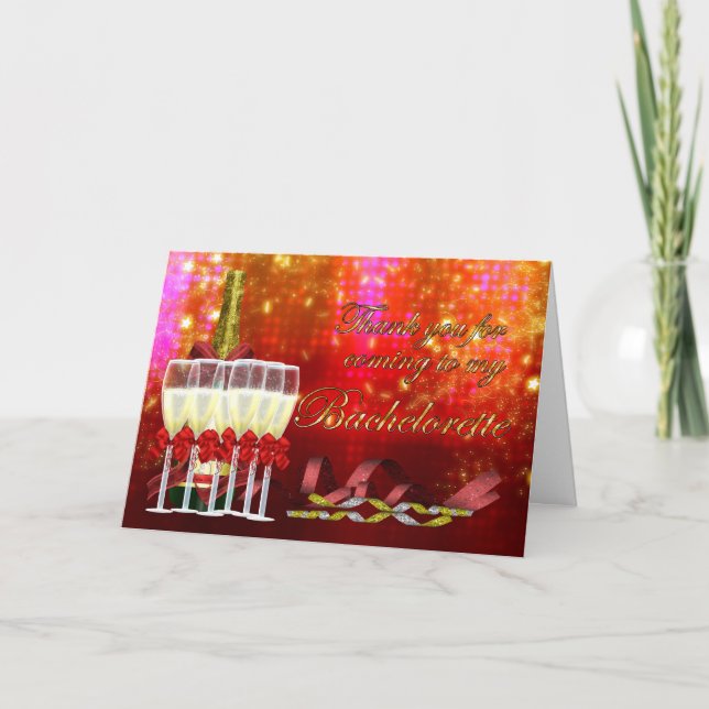 Tackkort Skojkväll med tjejerna (Framsida)