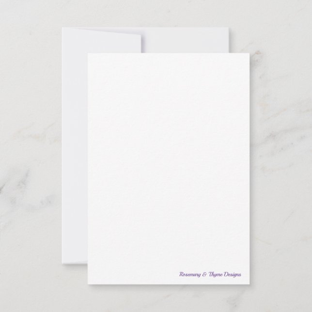 Tackkort Tack Kort (Baksida)