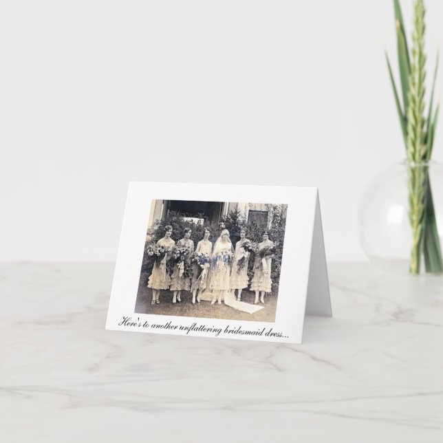 Tackkort till brudtärna2 (Framsida)