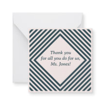 Tackkort till lärare