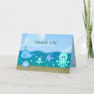 Tackkort Under Havet