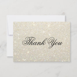 Tackkort - vit Fab guld- Glit Tack Kort